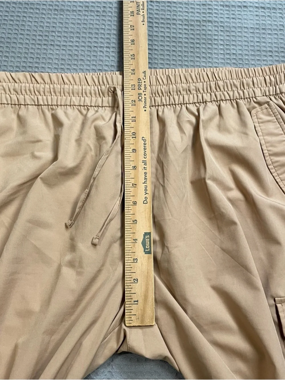 Old‎ Navy StretchTech Wide Leg Cargo Pants XXL Womens Tan High Waisted